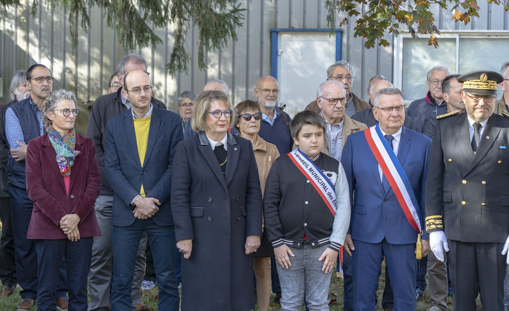 Inauguration stèle