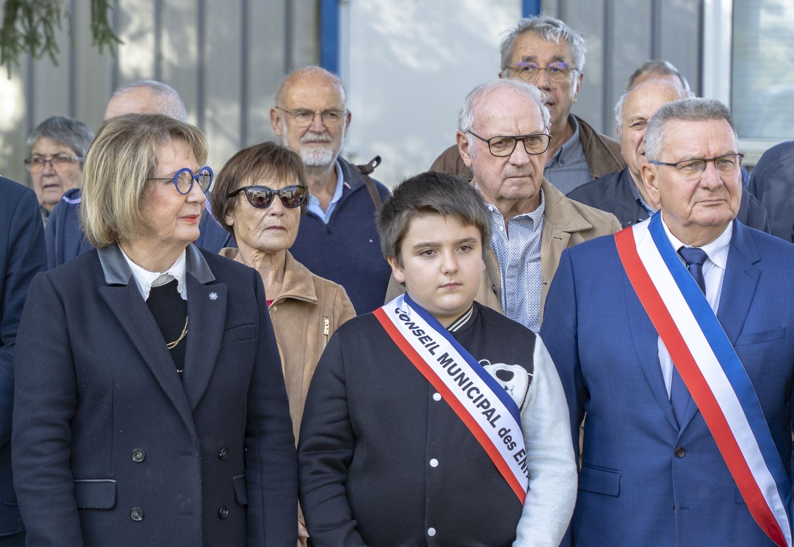 Inauguration stèle