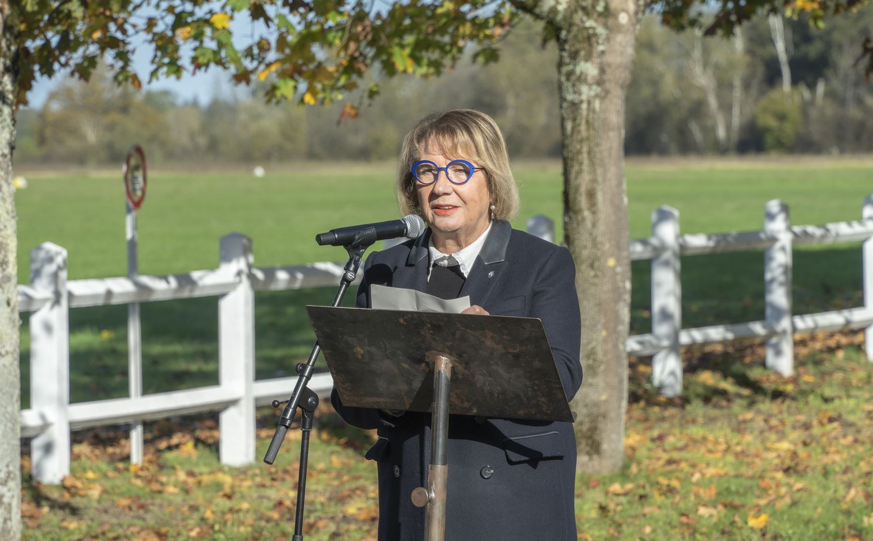 Inauguration stèle