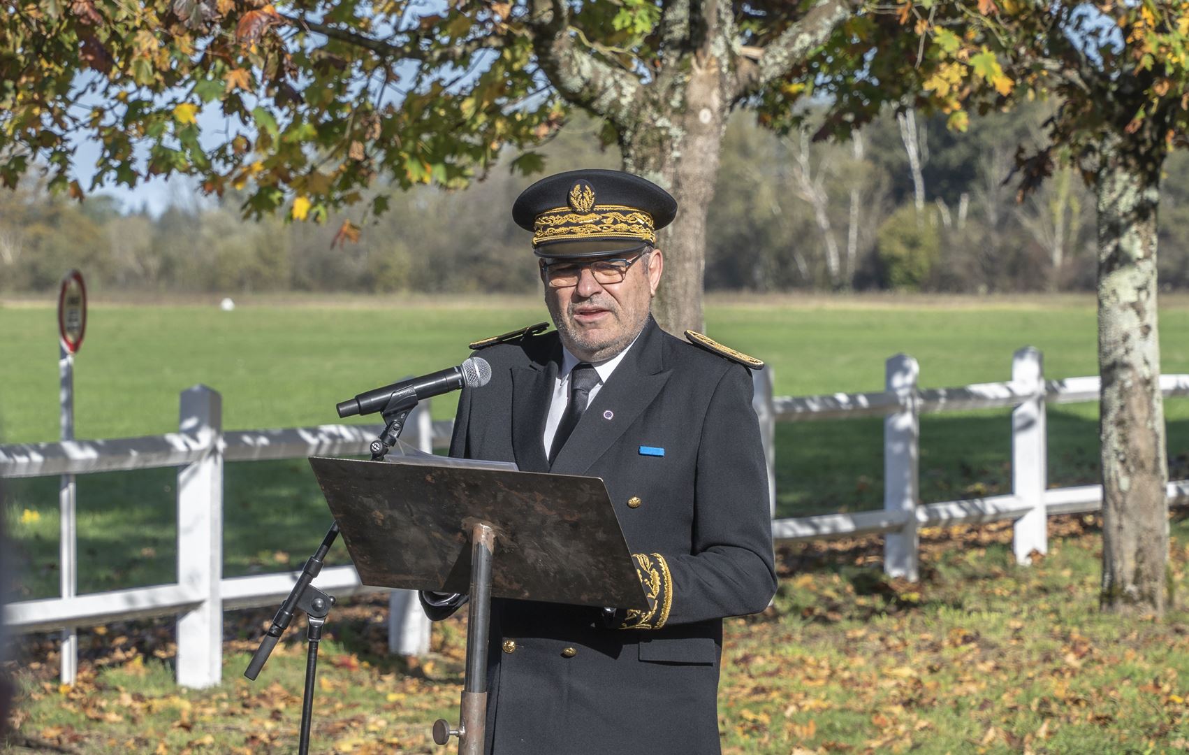 Inauguration stèle